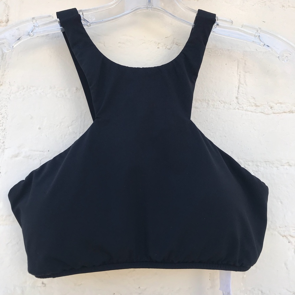 Seafolly Active High Neck Bikini Top